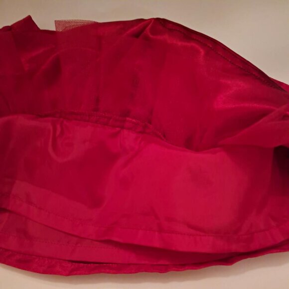 Gymboree red black bows holiday fancy layered skirt girl size 4T NWT - Picture 4 of 6
